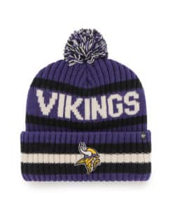 Minnesota Vikings 47 Brand Purple Bering Cuff Knit Hat