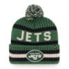 New York Jets 47 Brand Bering Vintage Green Cuff Knit Hat