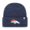 Denver Broncos 47 Brand Navy Brain Freeze Cuff Knit Hat