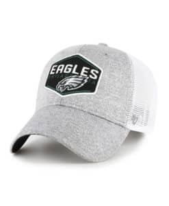 Philadelphia Eagles 47 Brand Gray Hitch Contender Stretch Fit Hat