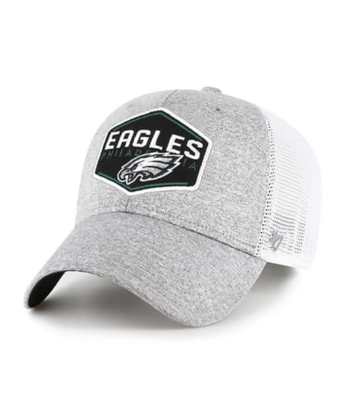 Philadelphia Eagles 47 Brand Gray Hitch Contender Stretch Fit Hat