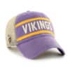 Minnesota Vikings 47 Brand Vintage Purple Juncture Khaki Mesh Snapback Hat
