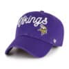 Minnesota Vikings Women's 47 Brand Millie Purple Clean Up Adjustable Hat