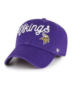 Minnesota Vikings Women's 47 Brand Millie Purple Clean Up Adjustable Hat