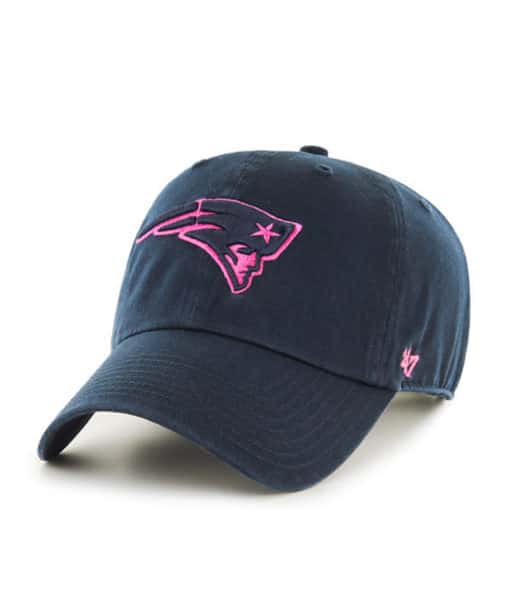 New England Patriots TODDLER 47 Brand Navy Pink Clean Up Adjustable Hat