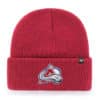 Colorado Avalanche 47 Brand Cardinal Brain Freeze Cuff Knit Hat