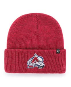 Colorado Avalanche 47 Brand Cardinal Brain Freeze Cuff Knit Hat