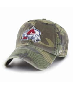 Colorado Avalanche 47 Brand Cargo Camo Clean Up Adjustable Hat