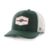 Minnesota Wild 47 Brand Dark Green White Mesh Trucker Snapback Hat