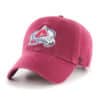 Colorado Avalanche 47 Brand Cardinal Clean Up Adjustable Hat