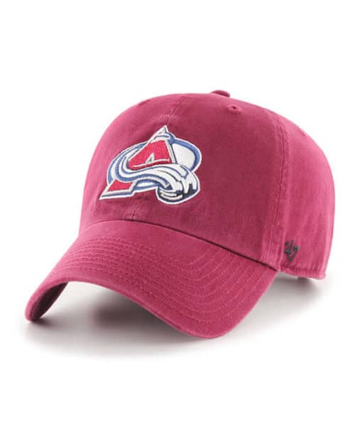 Colorado Avalanche 47 Brand Cardinal Clean Up Adjustable Hat