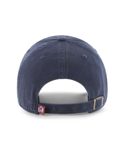 Colorado Avalanche 47 Brand Navy Clean Up Adjustable Hat - Image 2