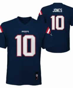 New England Patriots Mac Jones KIDS Navy Jersey