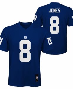 New York Giants Daniel Jones YOUTH Blue Jersey