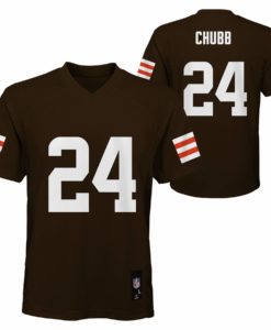 Cleveland Browns Nick Chubb YOUTH Brown Jersey