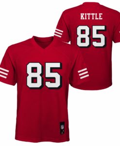 San Francisco 49ers George Kittle YOUTH Red Jersey