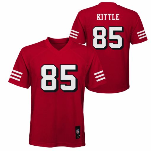San Francisco 49ers George Kittle YOUTH Red Jersey
