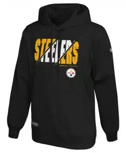Pittsburgh Steelers Men's New Era Black Release Pullover Hoodie