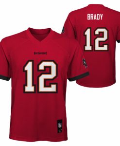 Tampa Bay Buccaneers Tom Brady KIDS Red Jersey