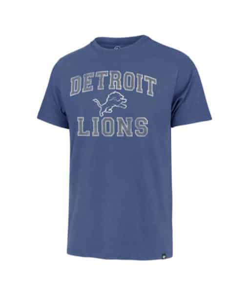 Detroit Lions Men's 47 Brand Cadet Blue Arch Franklin T-Shirt Tee ...