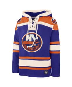 New York Islanders Men's 47 Brand Blue Pullover Jersey Hoodie