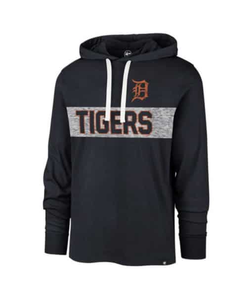 Detroit Tigers Men's 47 Brand Atlas Blue Franklin Pullover Hoodie