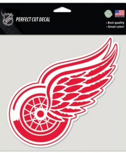 Detroit Red Wings 8" x 8" Perfect Cut Color Decal