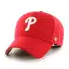 Philadelphia Phillies 47 Brand Red MVP Adjustable Hat