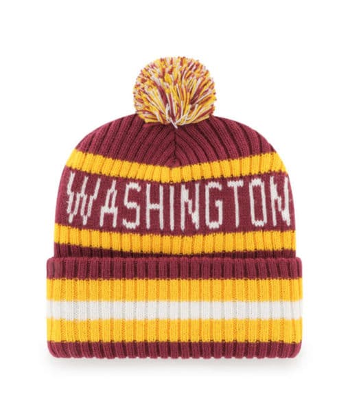 Washington Commanders 47 Brand Cardinal Bering Cuff Knit Hat - Image 2