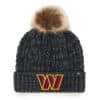 Washington Commanders Women's 47 Brand Black Meeko Cuff Knit Hat
