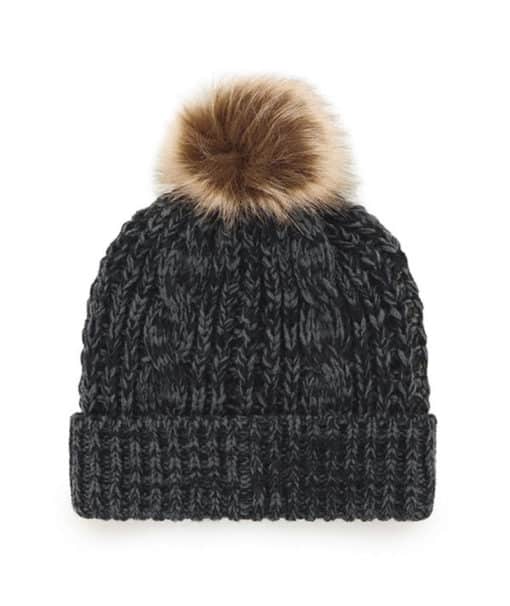 Washington Commanders Women's 47 Brand Black Meeko Cuff Knit Hat - Image 2