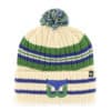 Hartford Whalers 47 Brand Vintage Natural Hone Cuff Knit Hat