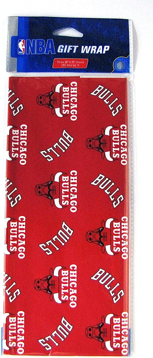 Chicago Bulls Gift Wrap