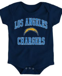 Los Angeles Chargers Baby Navy Onesie Creeper