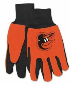 Baltimore Orioles Orange Two Tone ADULT Size Gloves