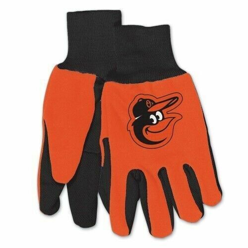 Baltimore Orioles Orange Two Tone ADULT Size Gloves