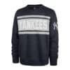 New York Yankees Men's 47 Brand Atlas Blue Crew Pullover Sweatshirt
