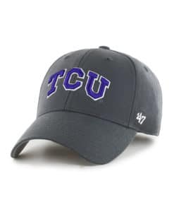 Texas Christian Horned Frogs TCU 47 Brand Charcoal MVP Adjustable Hat