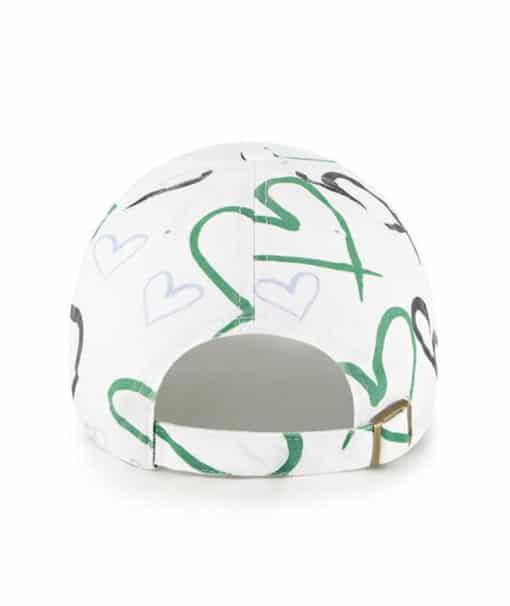 Philadelphia Eagles YOUTH 47 Brand Legacy White Clean Up Adjustable Hat - Image 2