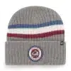 Colorado Avalanche 47 Brand Dark Gray Highline Cuff Knit Hat