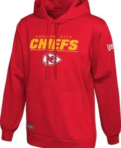 Kansas City Chiefs Men's New Era Stated Red Pullover Hoodie