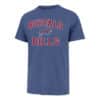 Buffalo Bills Men's 47 Brand Cadet Blue Arch Franklin T-Shirt Tee