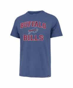 Buffalo Bills Men's 47 Brand Cadet Blue Arch Franklin T-Shirt Tee