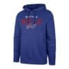 Buffalo Bills Men's 47 Brand Royal Blue Outrush Pullover Hoodie