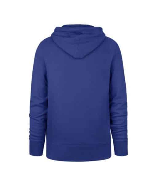 Buffalo Bills Men's 47 Brand Royal Blue Outrush Pullover Hoodie - Image 2