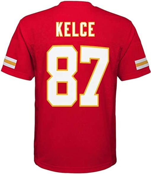 Kansas City Chiefs Kelce YOUTH Red Jersey - Image 2