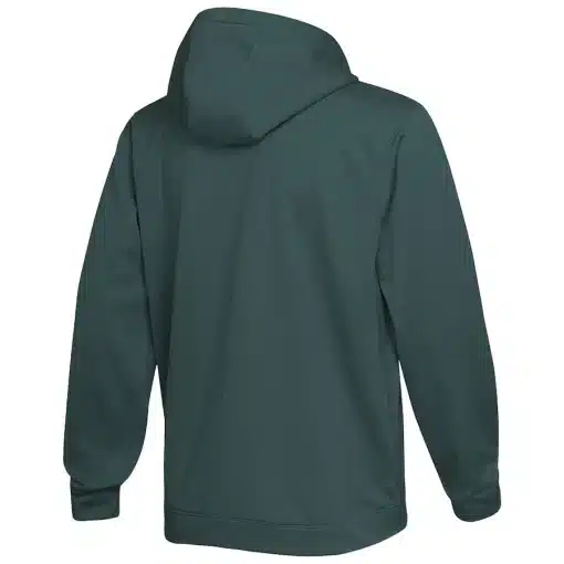 Philadelphia Eagles Men's New Era Midnight Green Split Defense Pullover Hoodie - Image 2