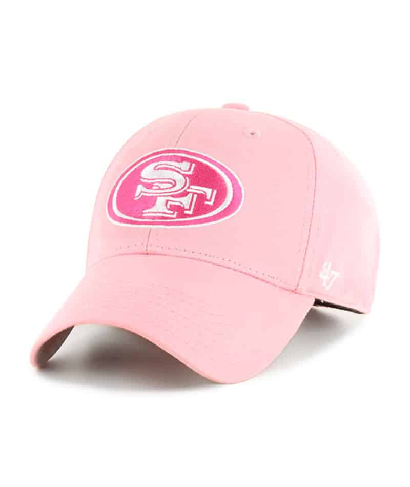 47 Brand Detroit Tigers Kid's Pink Basic Logo MVP Adjustable Hat