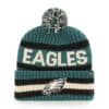 Philadelphia Eagles 47 Brand Pacific Green Bering Cuff Knit Hat