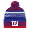 New York Giants 47 Brand Blue Northward Cuff Knit Hat